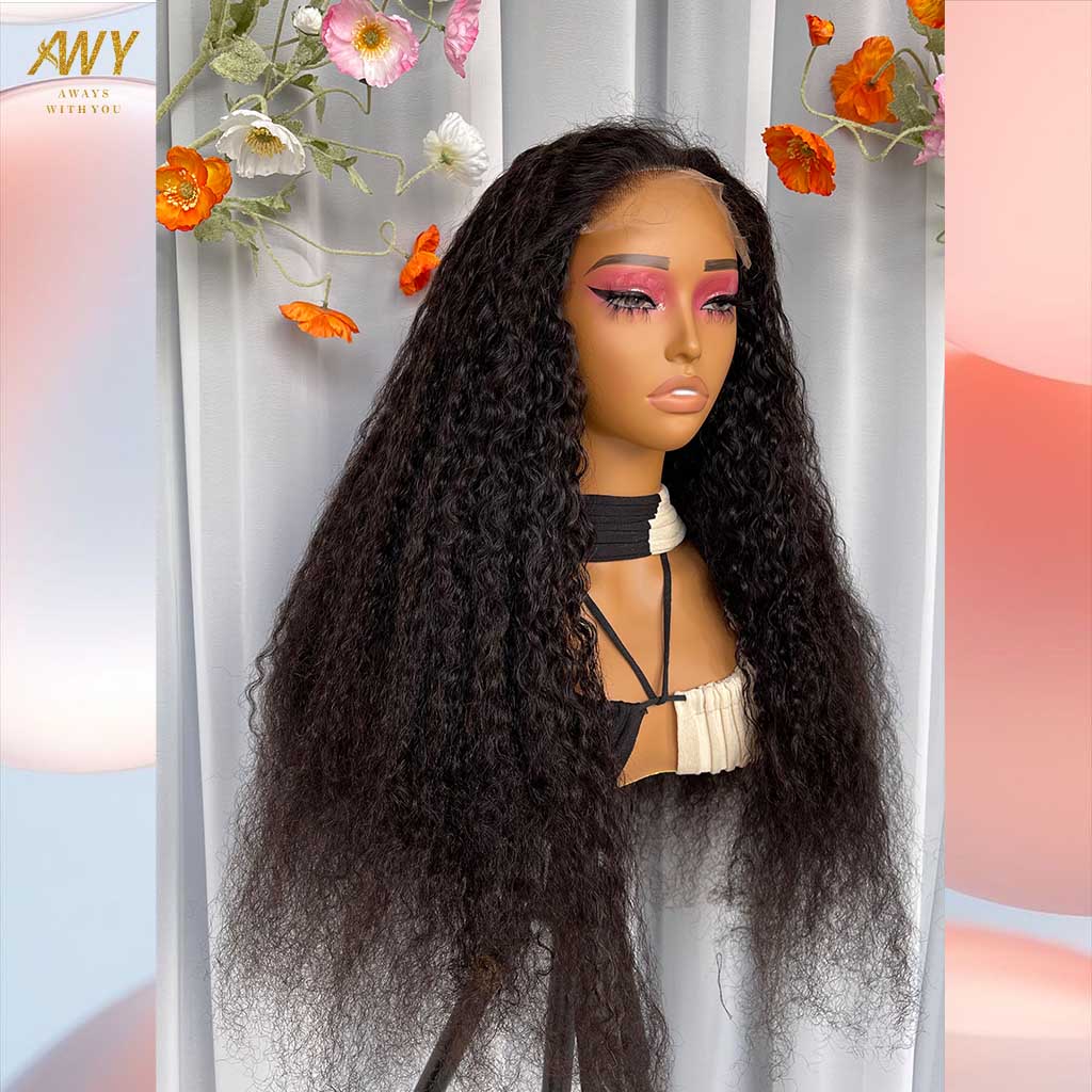 Burmese Curly Hair Wig 6x6 Closure 200% Density Wig