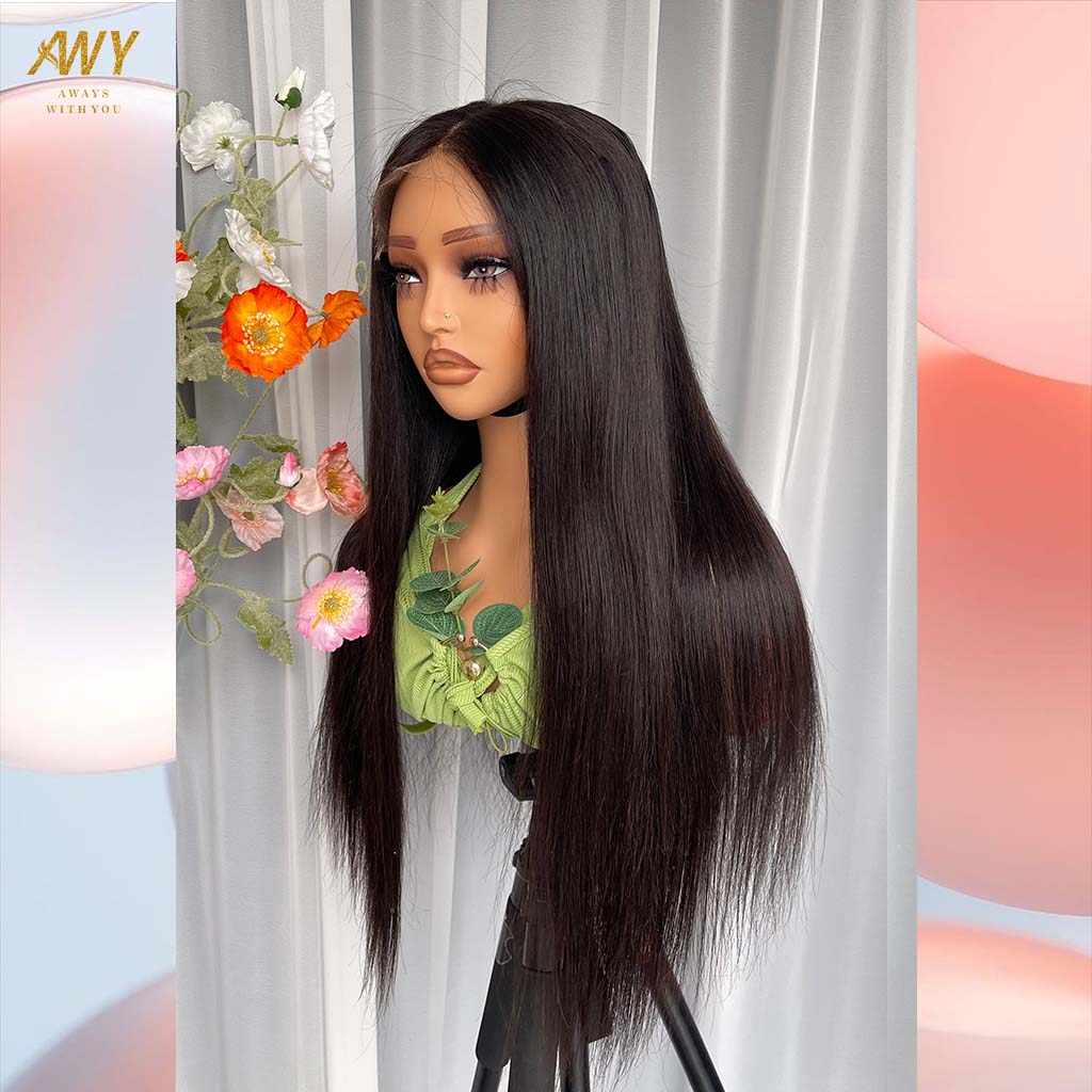 Cambodian Hair 5x5 Closure Straight 200% Density Wig