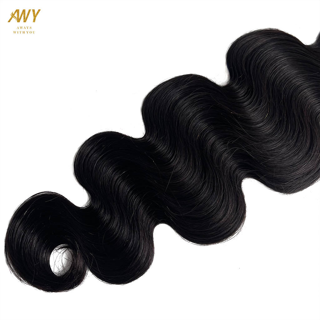 Virgin Super Double Drawn Body Wave Bundles
