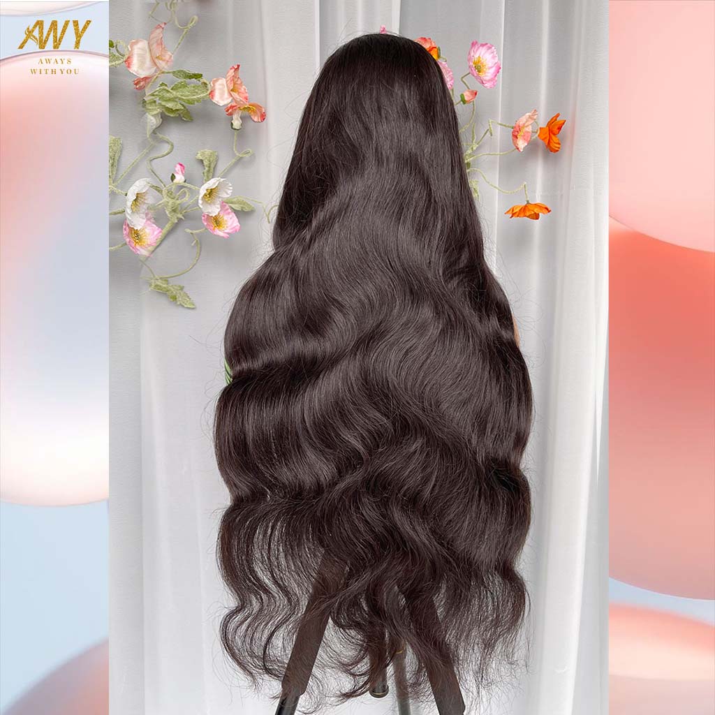 Cambodian Hair 5x5 Closure Body Wave 200% Density Wig