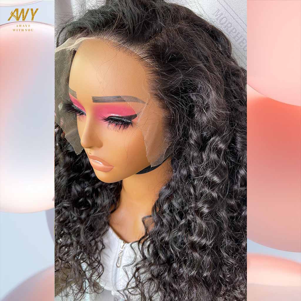 Cambodian Hair 13x6 Frontal Water Wave 200% Density Wig