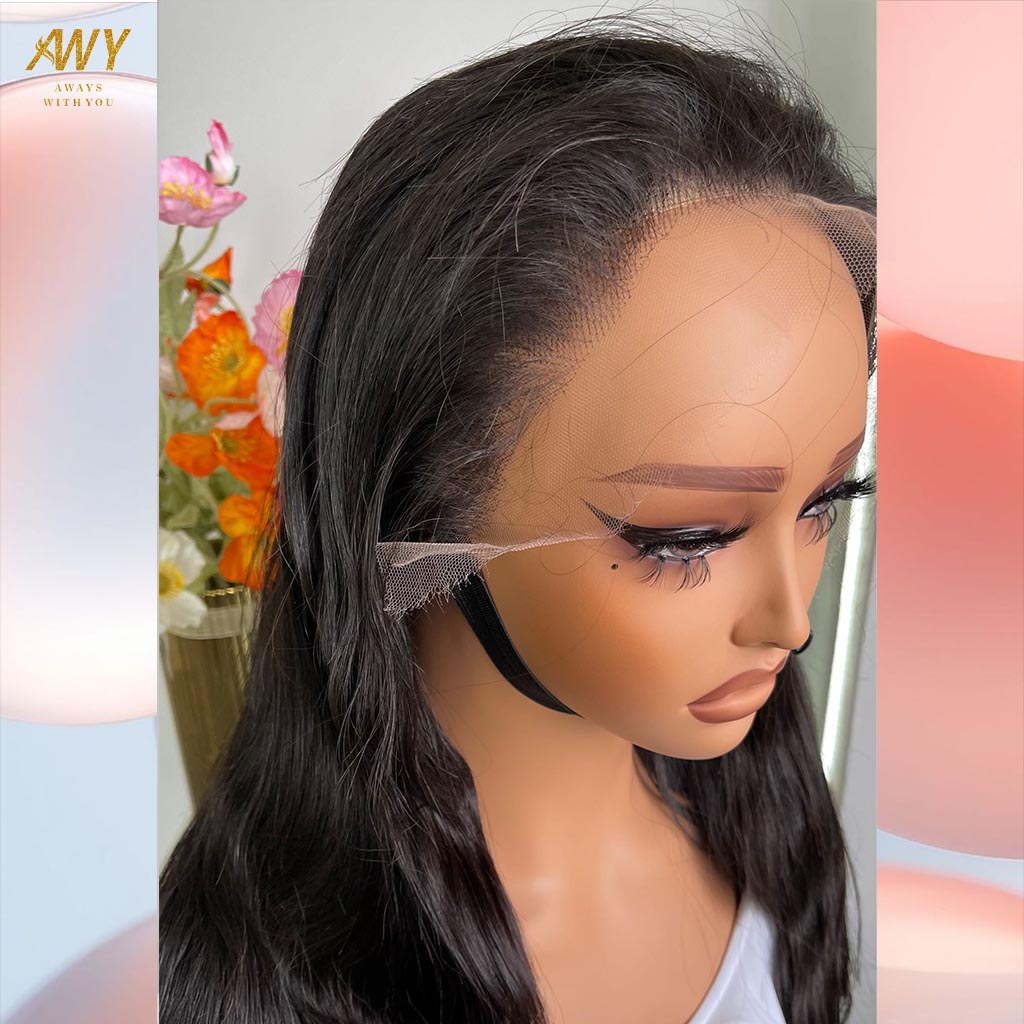Cambodian Hair 13x4 frontal Body Wave 200% Density Wig