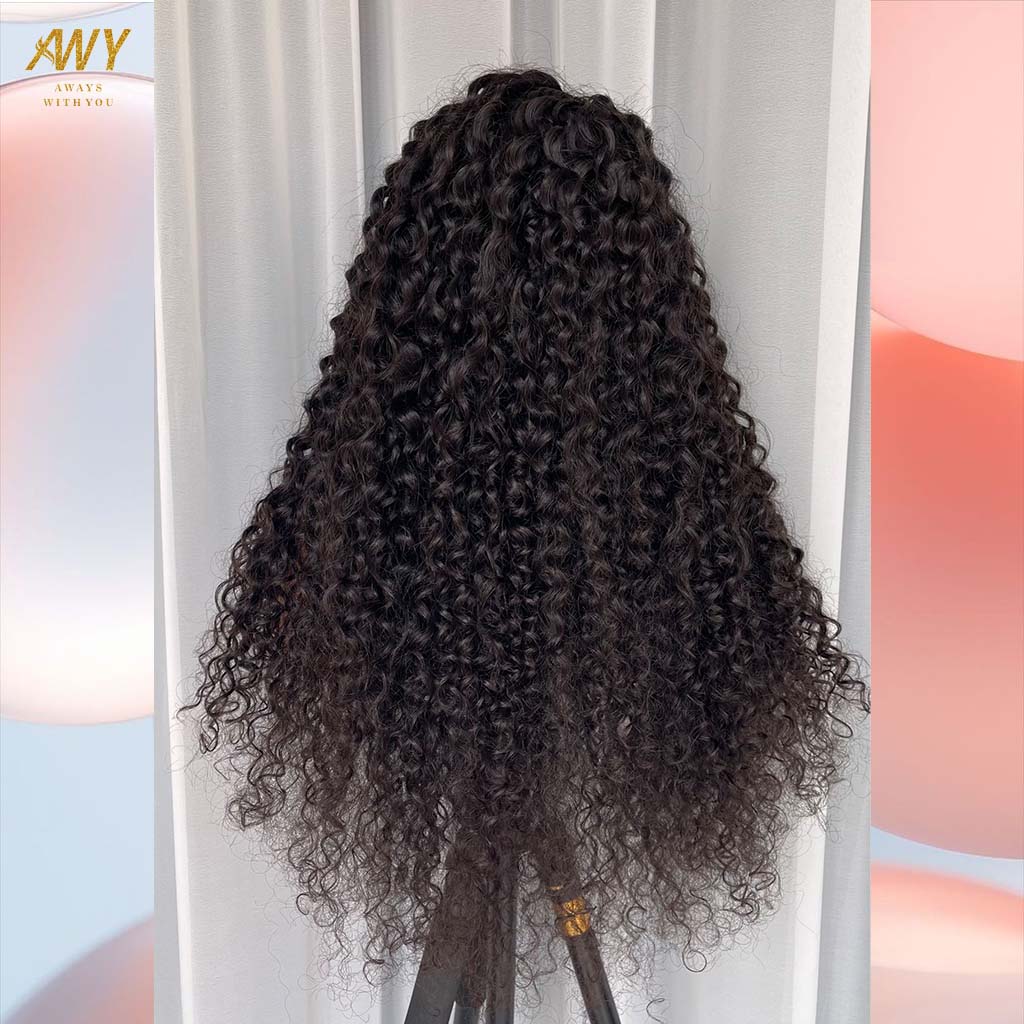 Cambodian Hair 5x5 Closure Water Wave 200% Density Wig