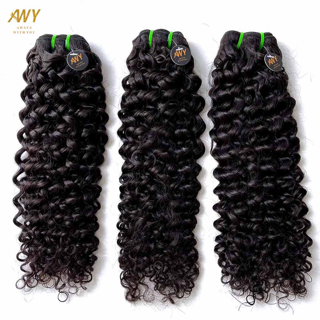 Raw Hair Curly  Bundles