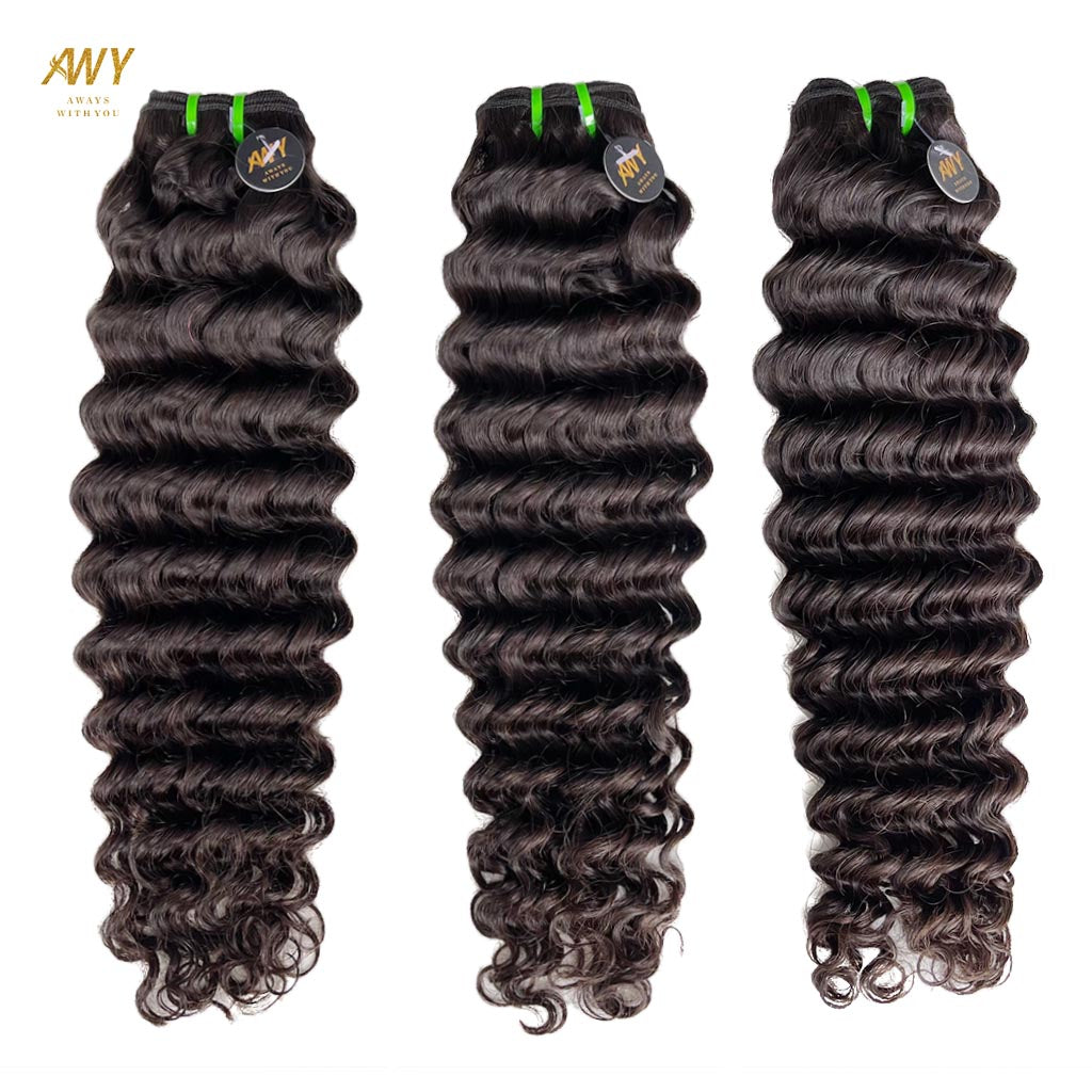 Raw Hair Deep Wave Bundles