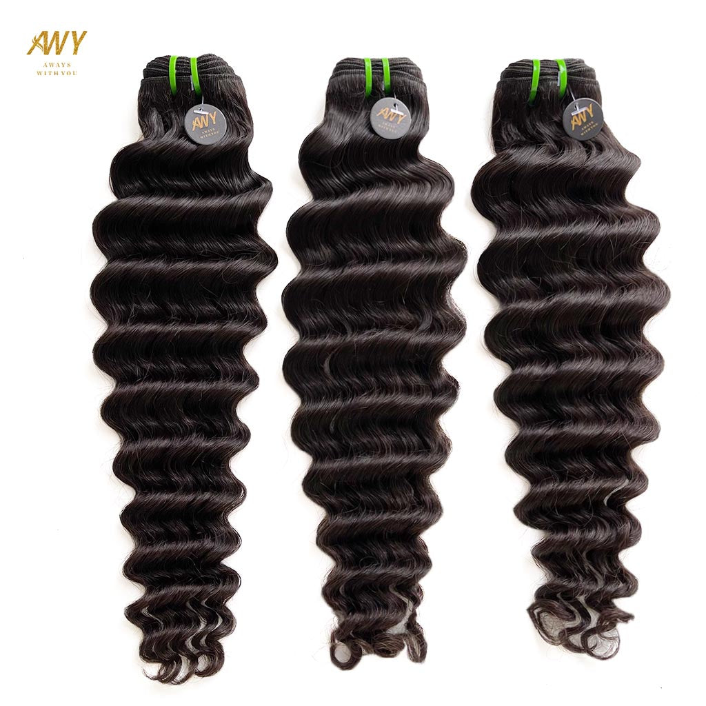 Raw Hair Loose Deep Wave Bundles