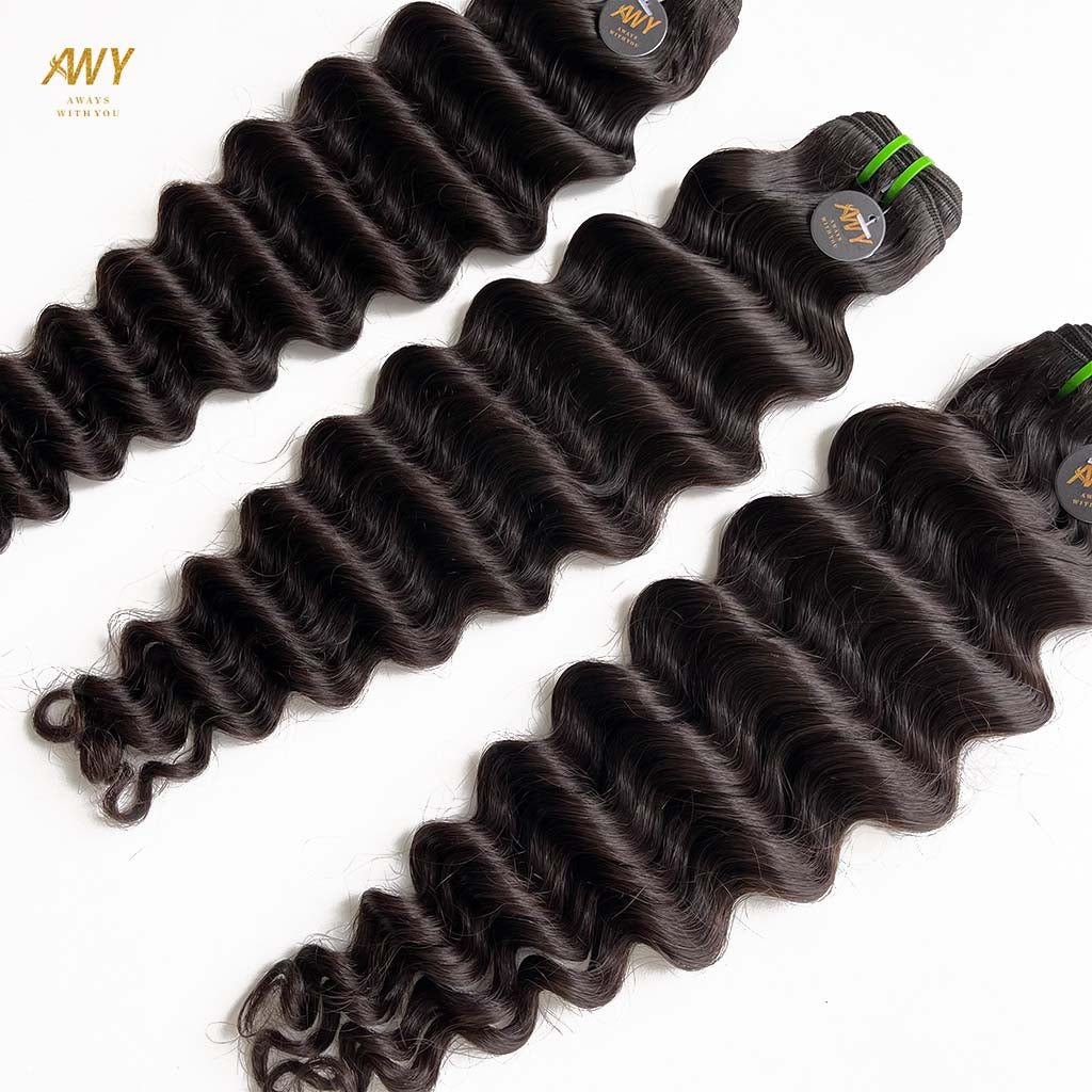 Raw Hair Loose Deep Wave Bundles
