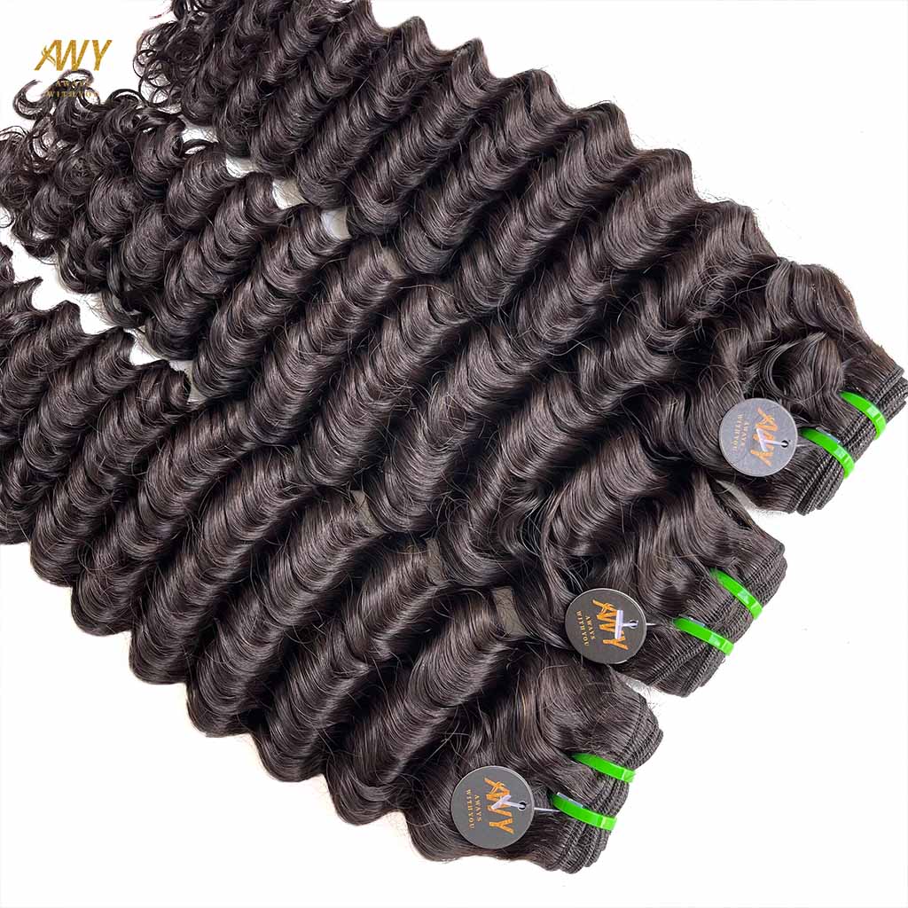 Raw Hair Deep Wave Bundles
