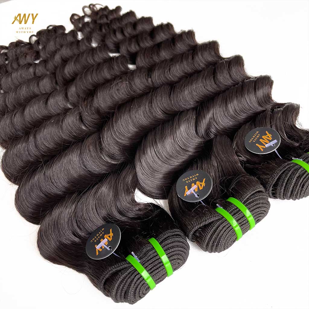 Raw Hair Loose Deep Wave Bundles