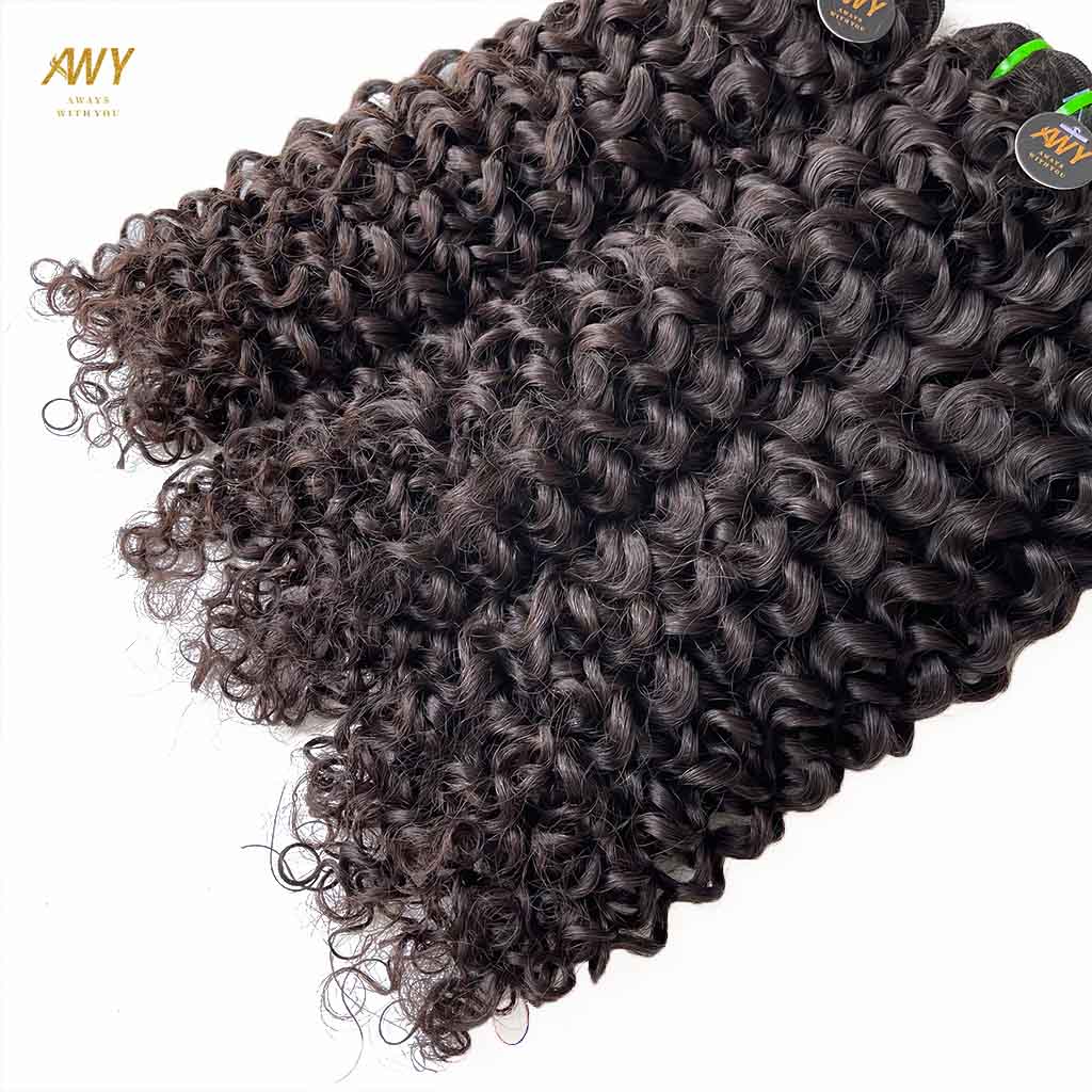 Raw Hair Curly  Bundles