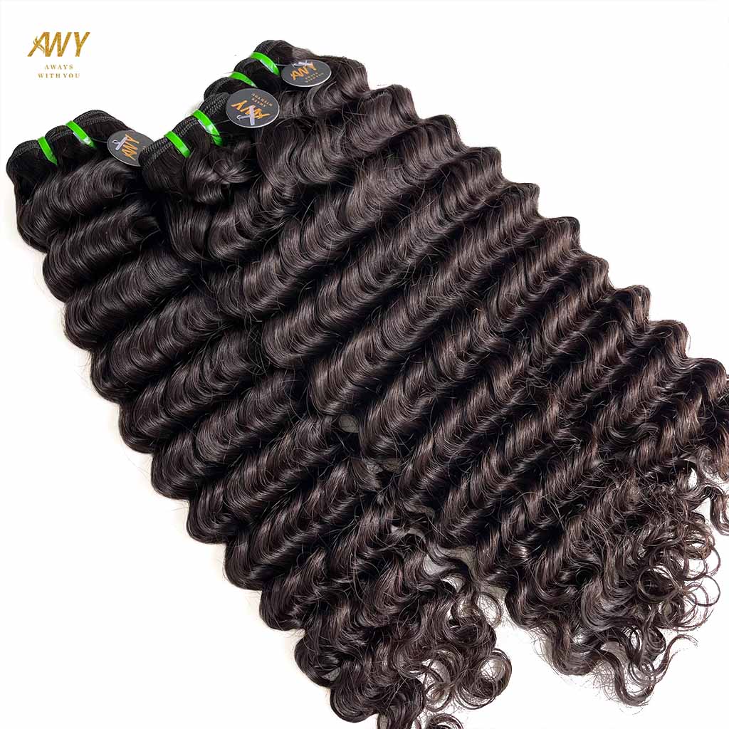 Raw Hair Deep Wave Bundles
