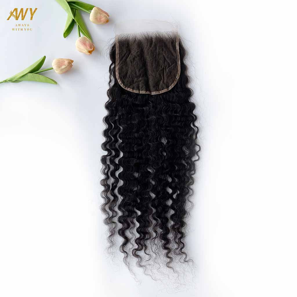Burmese Curly Hair 6x6 Closure