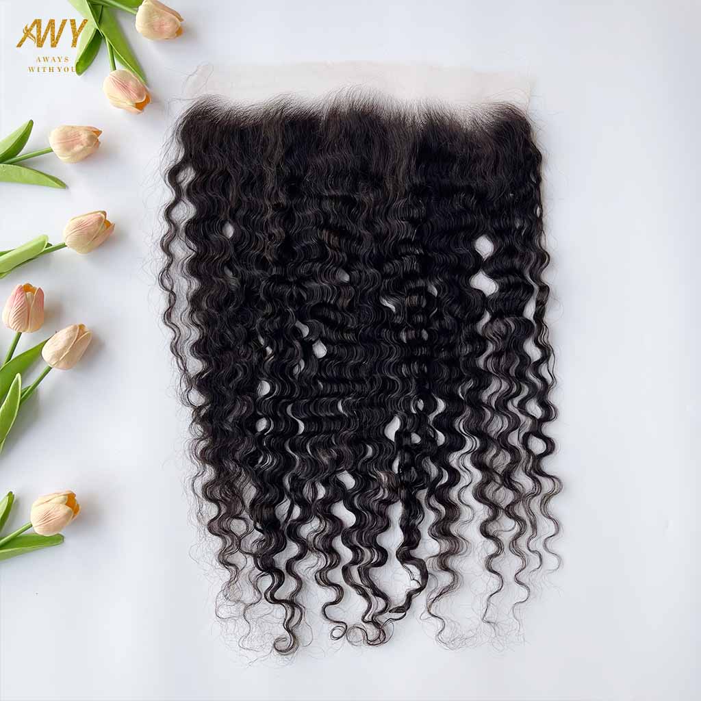 Burmese Curly Hair 13x6 Closure Frontal