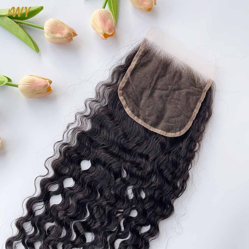 Burmese Curly Hair 6x6 Closure