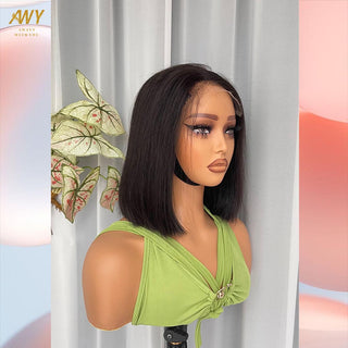 Bob Wig Hair  5X5 Closure 200% density Wig (Natural Color）