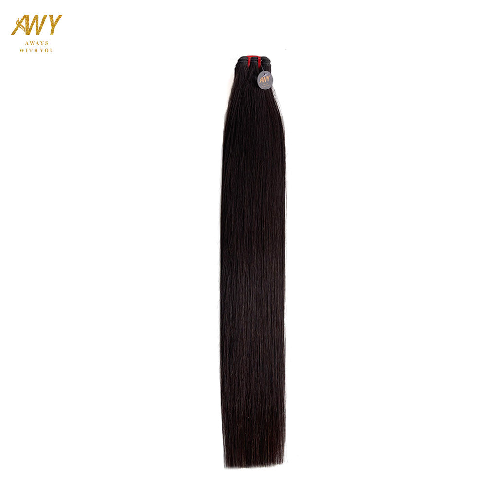 Raw Super Double Drawn Straight  Bundles