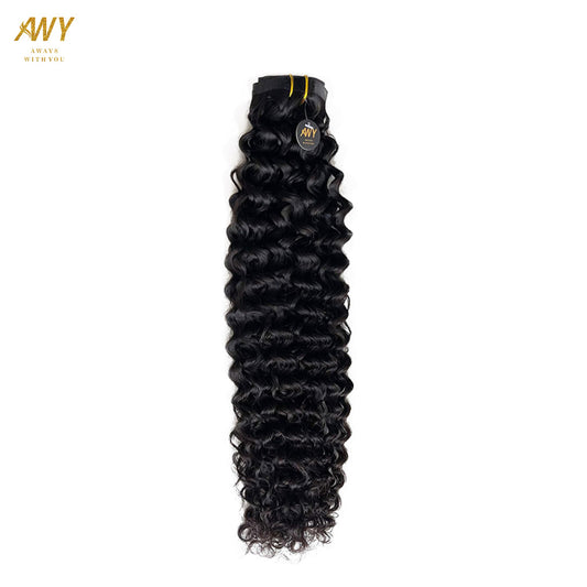 Cambodian Seamless Clip  Curly Wave Hair