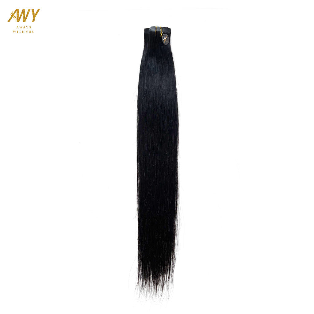 Cambodian Seamless Clip  Straight Hair