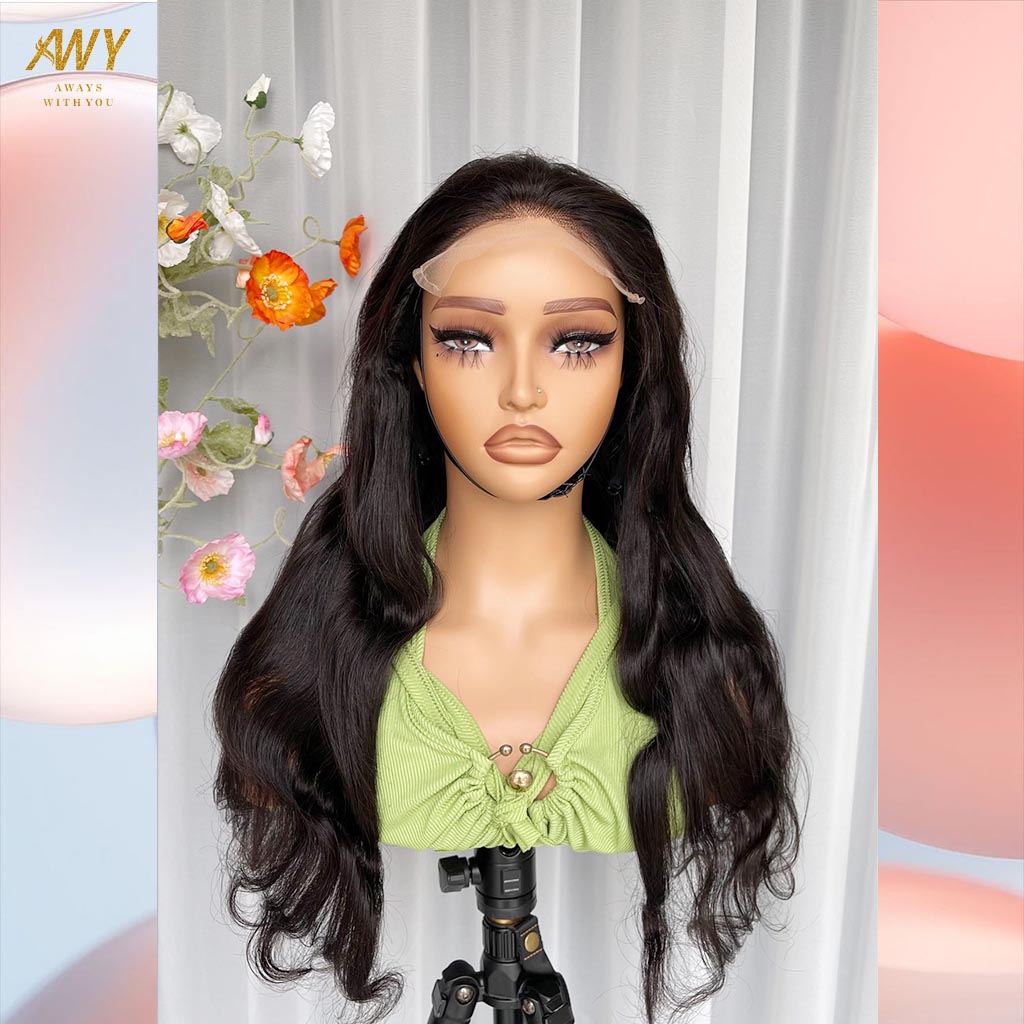 Cambodian Hair  6x6 Closure Body Wave  200% Density Wig