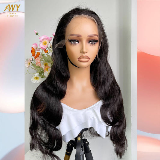 Cambodian Hair 13x4 frontal  Body Wave  200% Density Wig