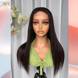 Cambodian Hair 4x4 Closure  Straight   200% Density Wig