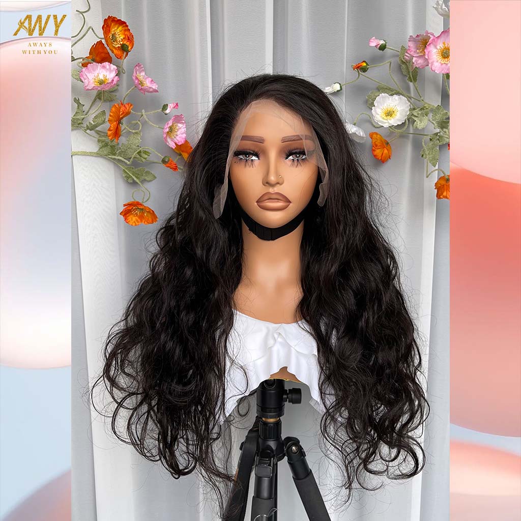 Cambodian Hair  13x6 Frontal Body Wave 200% Density Wig