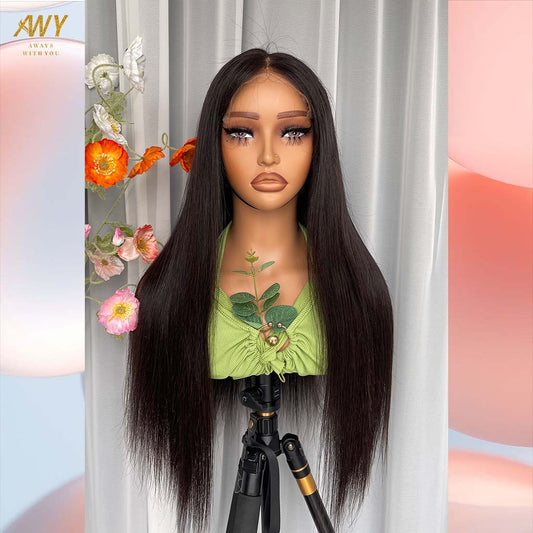 Cambodian Hair  5x5 Closure Straight  200% Density Wig