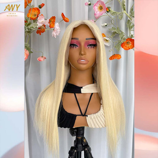 613# Hair  13x6 Closure Straight  200% Density Wig