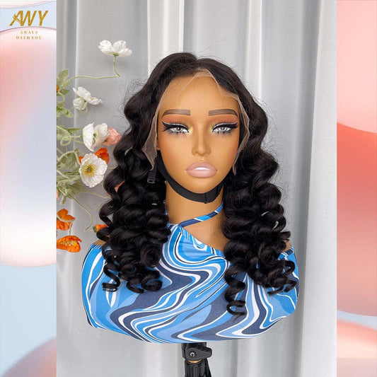 Cambodian Hair  13x6 Frontal Loose Wave 200% Density Wig