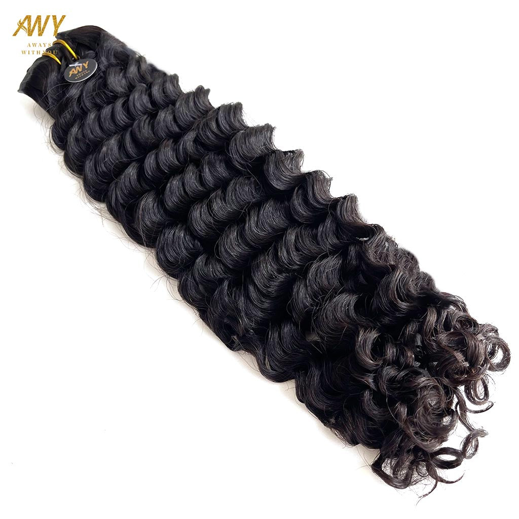Cambodian Seamless Clip  Deep Wave Hair