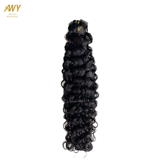 Cambodian Seamless Clip  Water Wave Hair