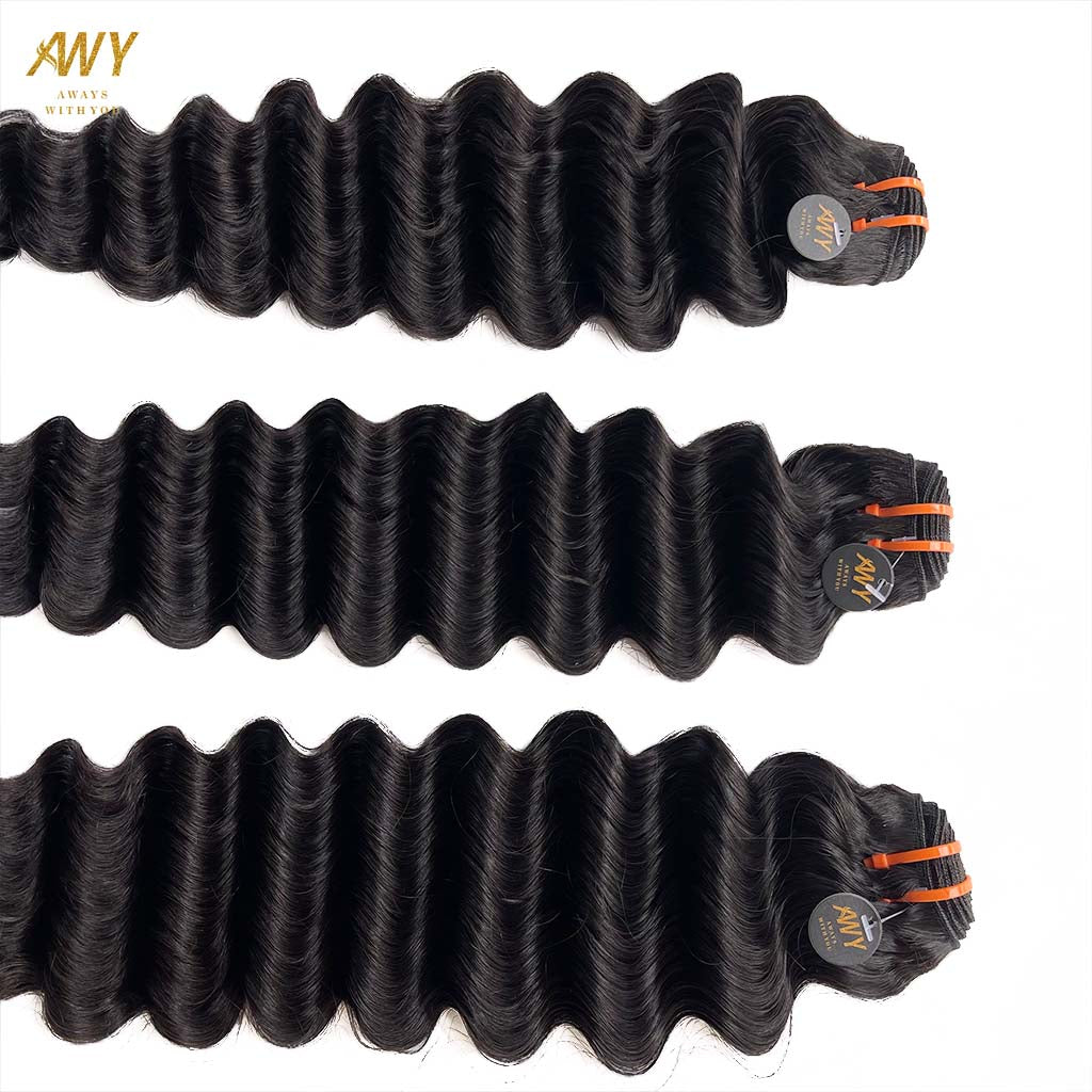 Cambodian Hair Loose Deep  Wave  Bundles