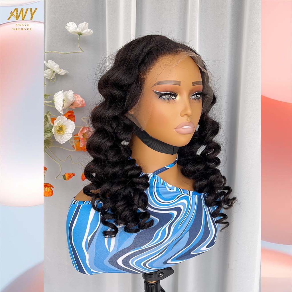 Cambodian Hair  13x6 Frontal Loose Wave 200% Density Wig