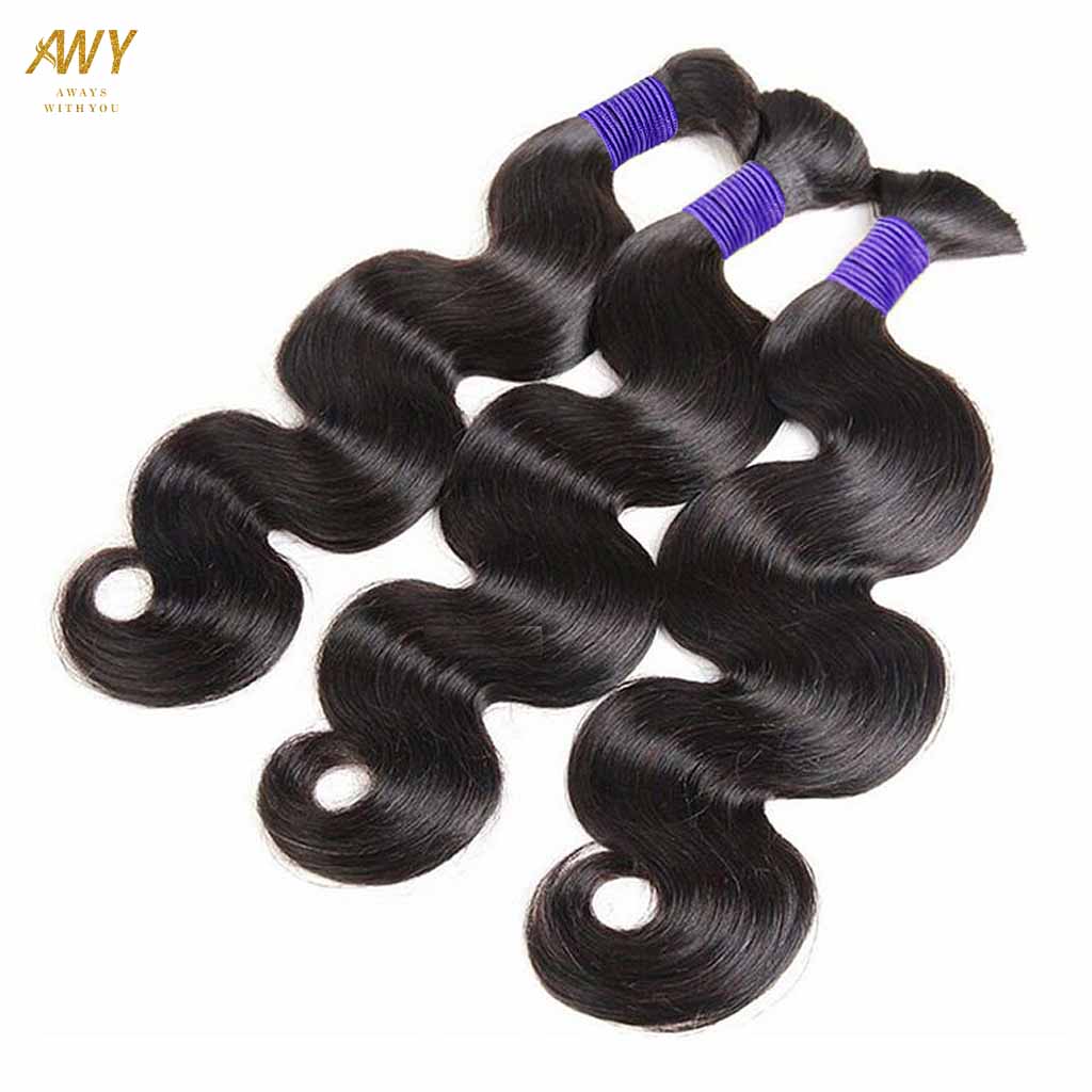 Cambodian virgin  body hair bulk Extensions