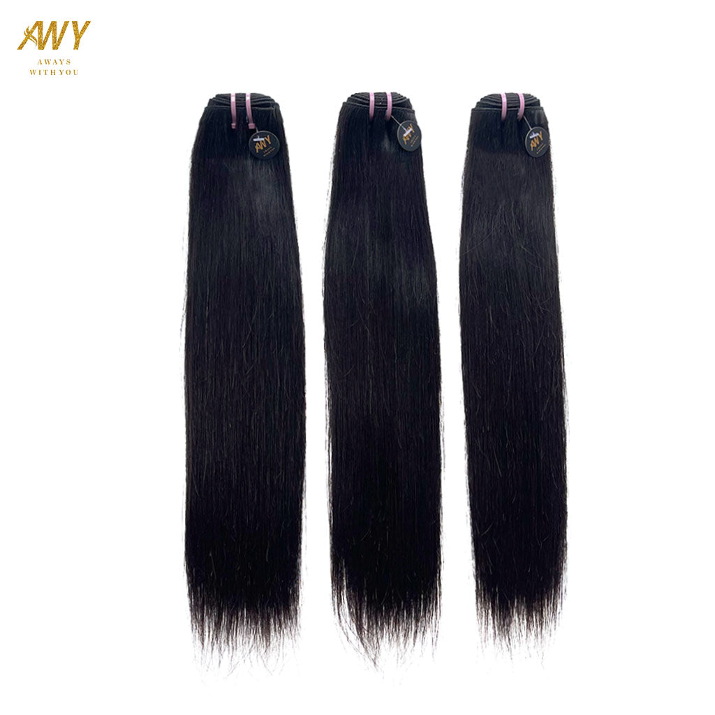 Luxury Raw Hair  Straight Bundles