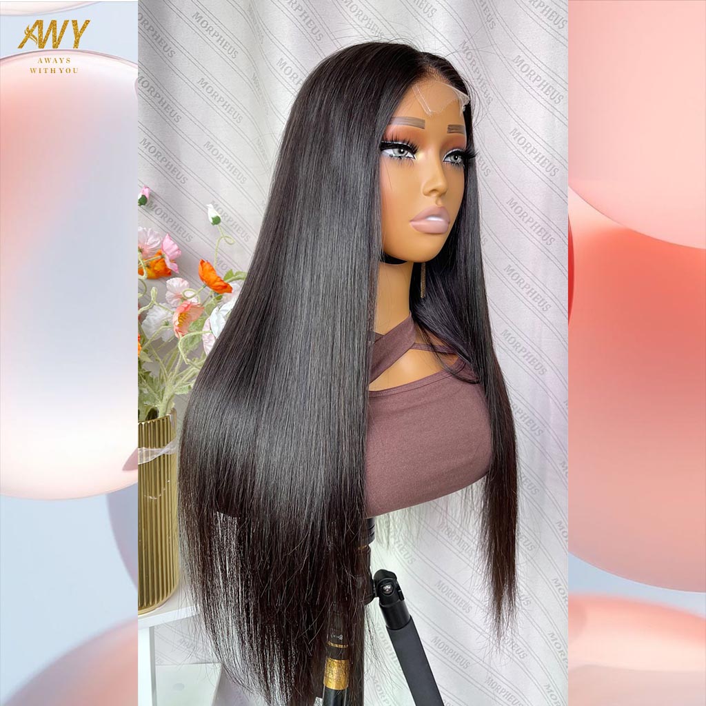 Cambodian Hair 2x6 Closure  Straight    200% Density Wig