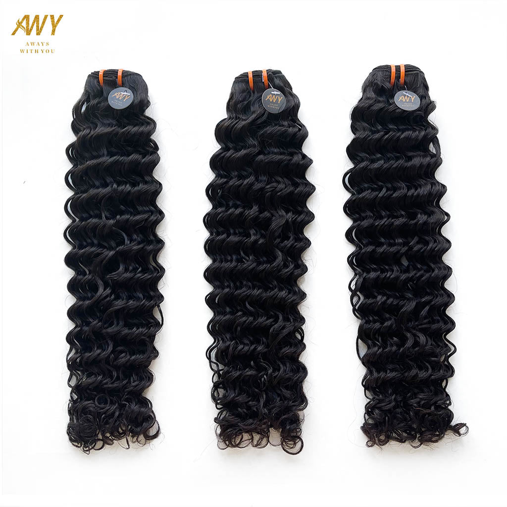 Cambodian Hair Deep Wave  Bundles