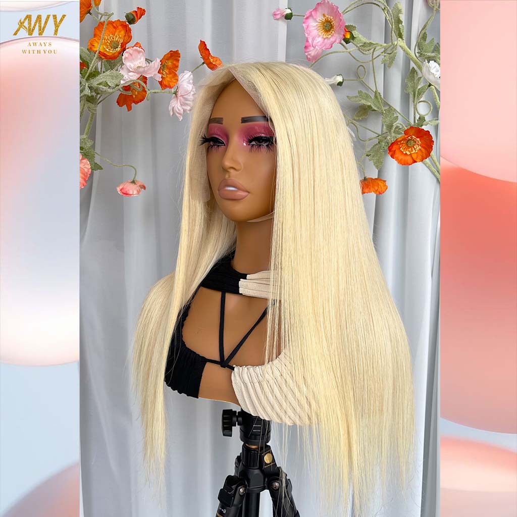 613# Hair  13x6 Closure Straight  200% Density Wig