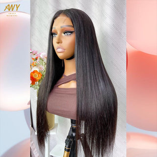 Cambodian Hair 2x6 Closure  Straight    200% Density Wig