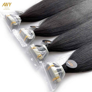 Raw  Hair Straight Tape Ins Extensions