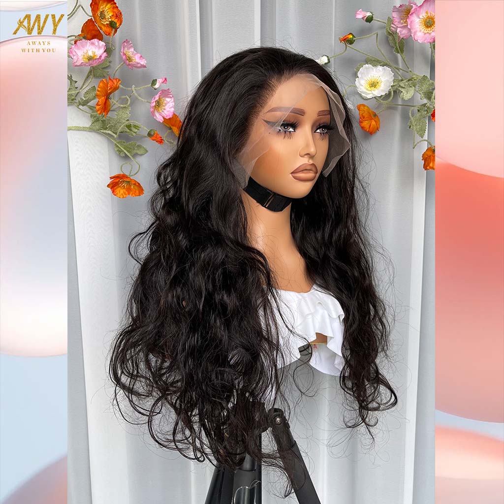 Cambodian Hair  13x6 Frontal Body Wave 200% Density Wig