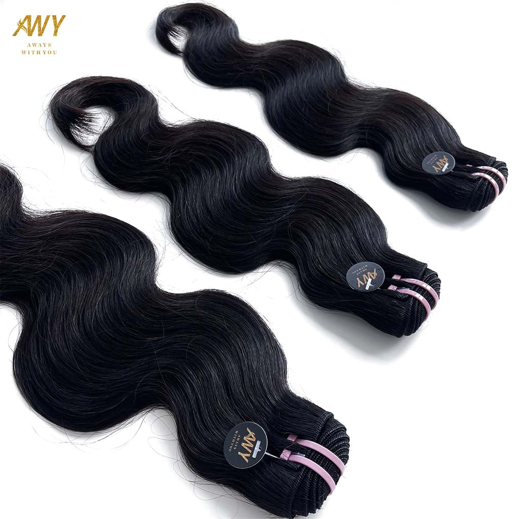 Luxury Raw Hair  Body  Wave Bundles
