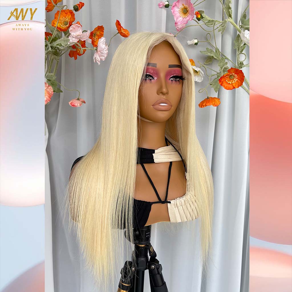 613# Hair  13x6 Closure Straight  200% Density Wig