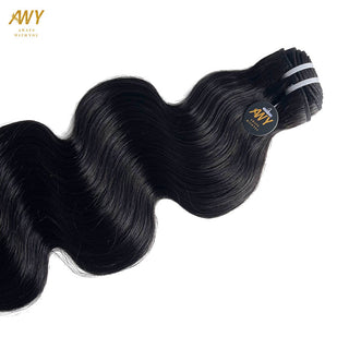 Virgin Super Double Drawn  Body Wave   Bundles