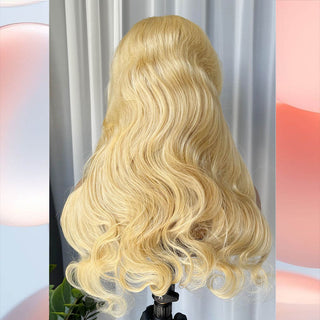 613# Hair  4x4 Closure  Body Wave 200%Density Wig