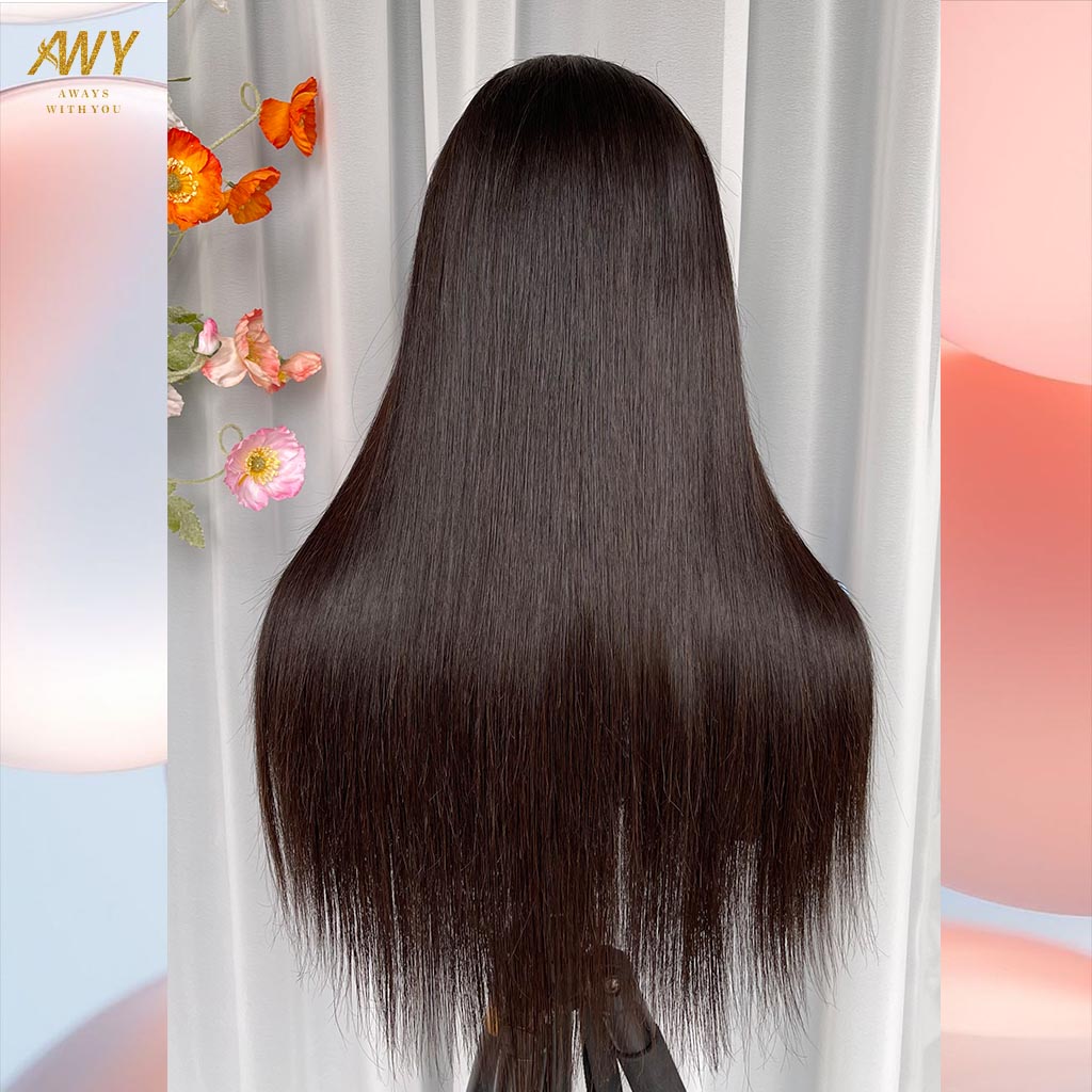 Cambodian Hair 4x4 Closure  Straight   200% Density Wig