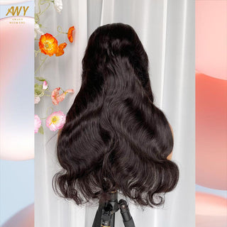 Cambodian Hair  6x6 Closure Body Wave  200% Density Wig