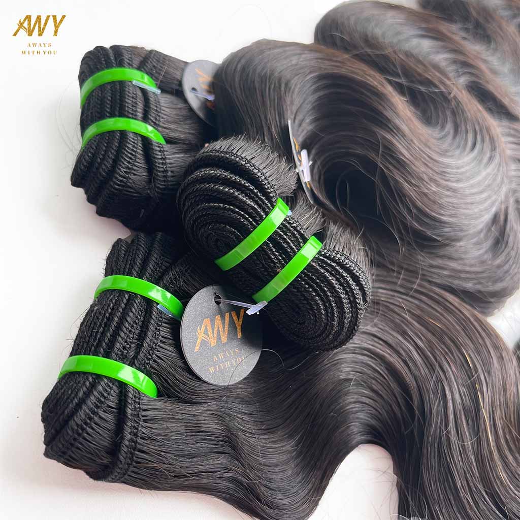 Raw Hair Body  Wave Bundles