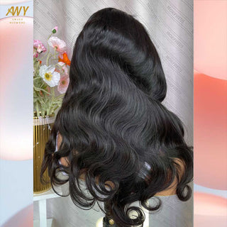 Cambodian Hair  2x6 Closure  Body Wave  200% Density Wig