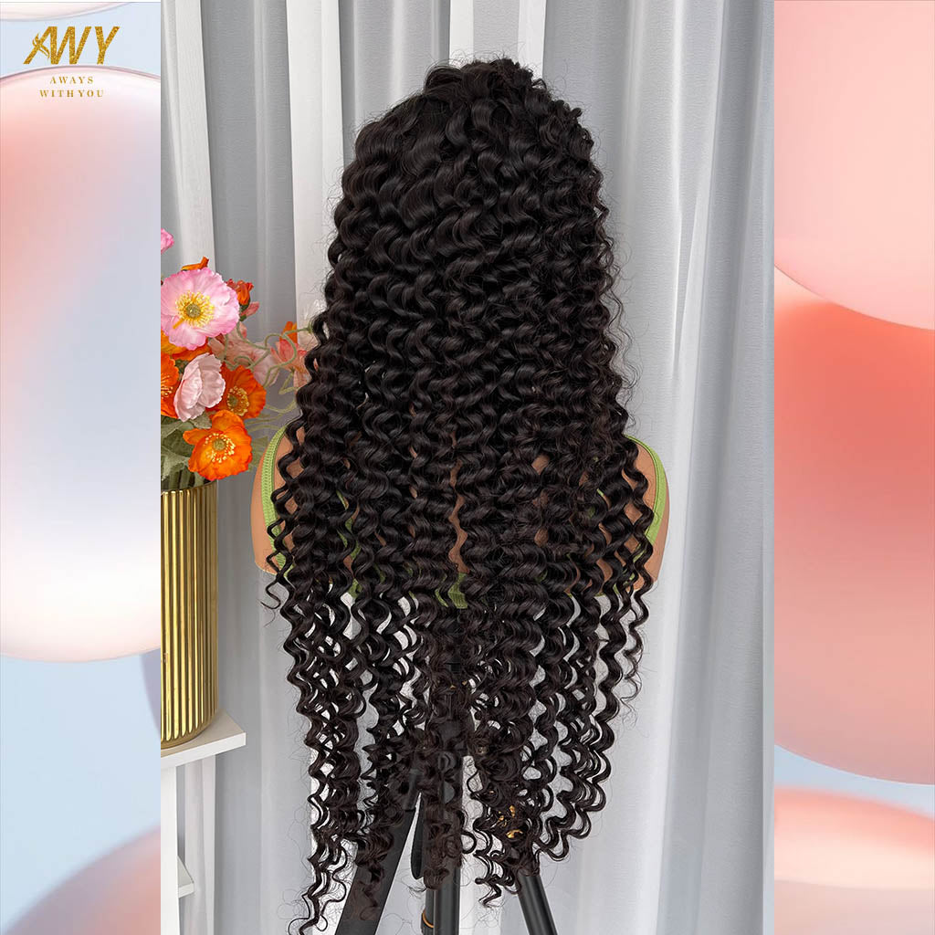 Cambodian Hair  13x6 Frontal Deep  Wave  200% density Wig